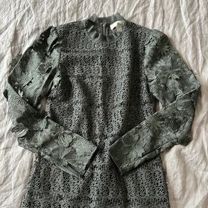 Michael Kors lace mix mini dress